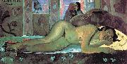 Paul Gauguin Nevermore, O Tahiti painting